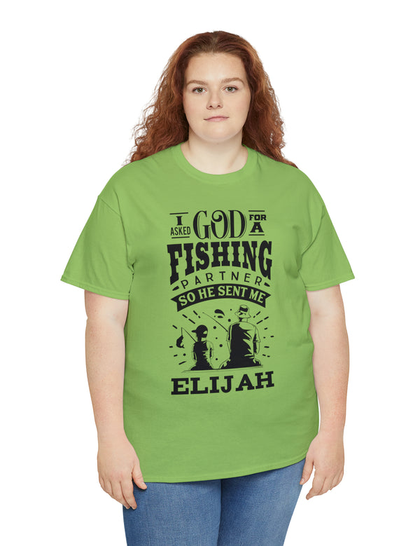 Elijah - I asked God for a fishing partner and He sent me Elijah.