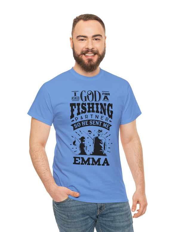 Emma - I asked God for a fishing partner and He sent me Emma.