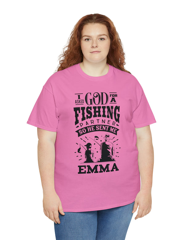 Emma - I asked God for a fishing partner and He sent me Emma.