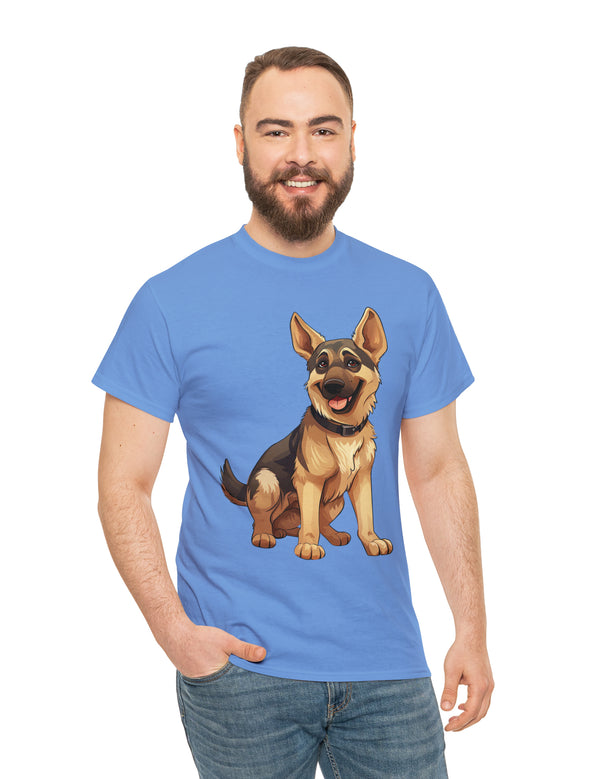 Show off your love for German Shepherds with this great looking, super comfy, t-shirt!