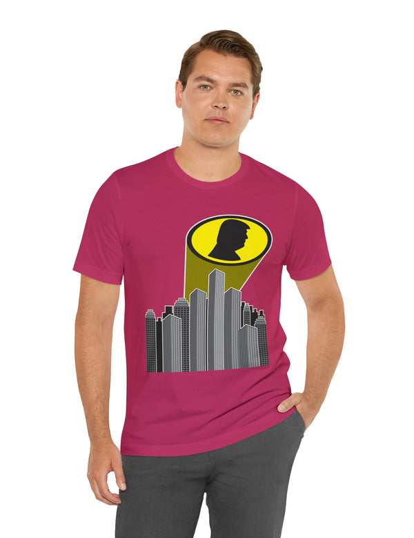 Where's This Guy When You Need Him? - Comfy Unisex Jersey Short Sleeve Tee