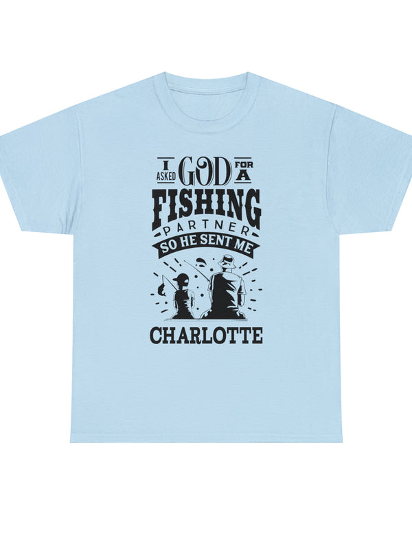 Charlotte - I asked God for a fishing partner and He sent me Charlotte.