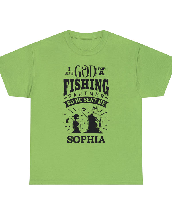 Sophia - I asked God for a fishing partner and He sent me Sophia.