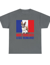 More Frenchies, Less Humans in this Heavy Cotton Tee