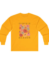 It's Pumpkin Season! in this Super Comfy Cotton Long Sleeve Tee