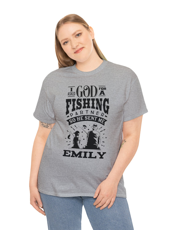 Emily - I asked God for a fishing partner and He sent me Emily.