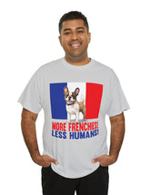 More Frenchies, Less Humans in this Heavy Cotton Tee