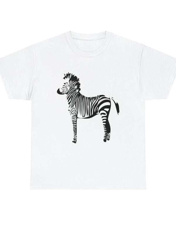 Zebra in a super comfy cotton tee