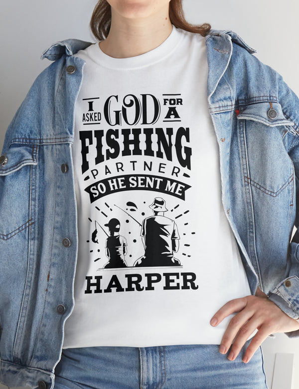 Harper - I asked God for a fishing partner and He sent me Harper.