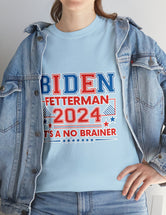 Biden-Fetterman Campaign Ticket - It's A No-Brainer!