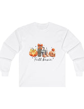 Fall Basics include Pumpkins, Hot Cocoa, Boots, and more in this Ultra Cotton Long Sleeve Tee