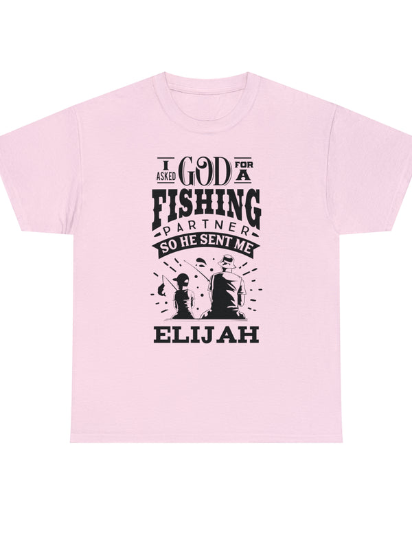 Elijah - I asked God for a fishing partner and He sent me Elijah.