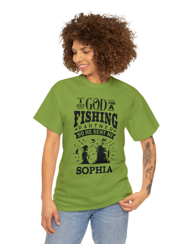 Sophia - I asked God for a fishing partner and He sent me Sophia.