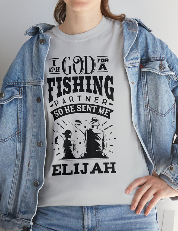 Elijah - I asked God for a fishing partner and He sent me Elijah.