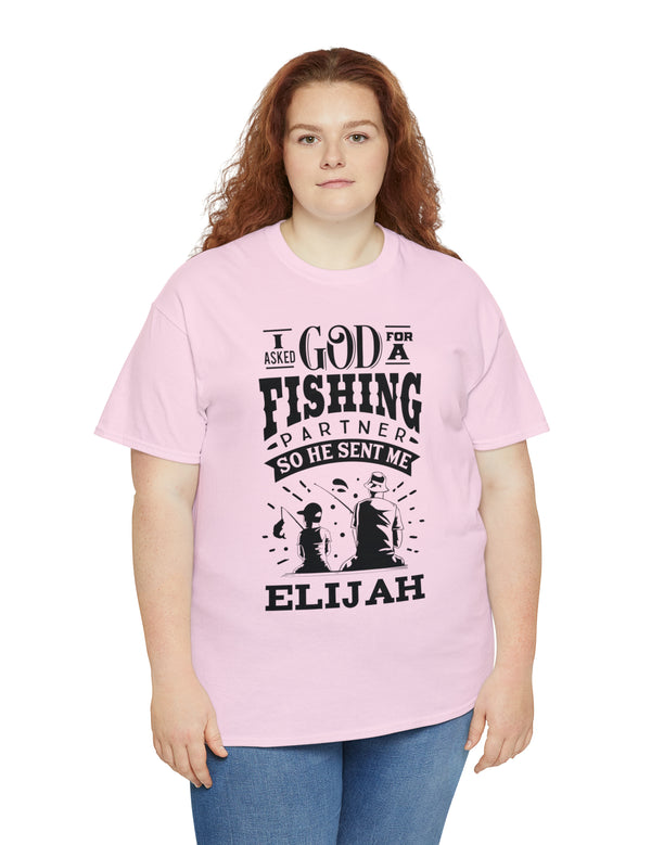 Elijah - I asked God for a fishing partner and He sent me Elijah.