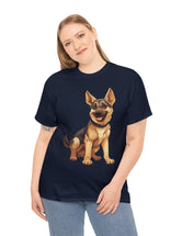 Show off your love for German Shepherds with this great looking, super comfy, t-shirt!