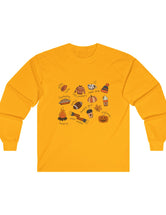 All Things Autumn in a Super Comfy Ultra Cotton Long Sleeve Tee