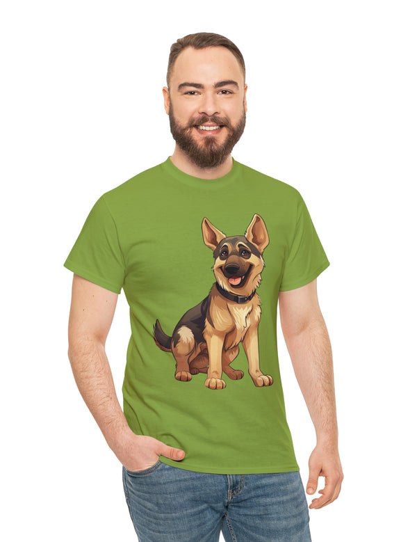 Show off your love for German Shepherds with this great looking, super comfy, t-shirt!