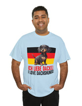 Ich liebe Dackel! is German for 