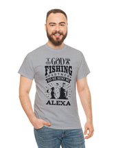 Alexa - I asked God for a fishing partner and He sent me Alexa.