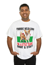 Pembroke Welsh Corgis! I'm a little teapot short and stout in a super comfy Cotton Tee