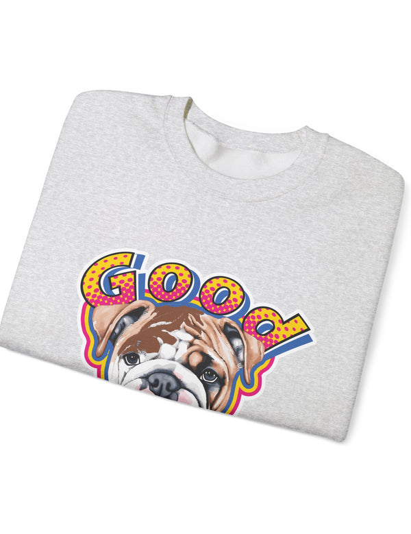 Good Vibes can be had in this Super Comfy Crewneck Sweatshirt