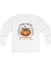 Farm Fresh Pumpkins in an Ultra Cotton Long Sleeve Tee