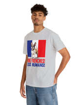 More Frenchies, Less Humans in this Heavy Cotton Tee