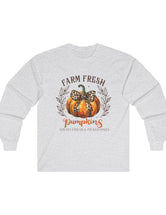 Farm Fresh Pumpkins in an Ultra Cotton Long Sleeve Tee