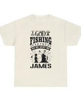 James - I asked God for a fishing partner and He sent me James.