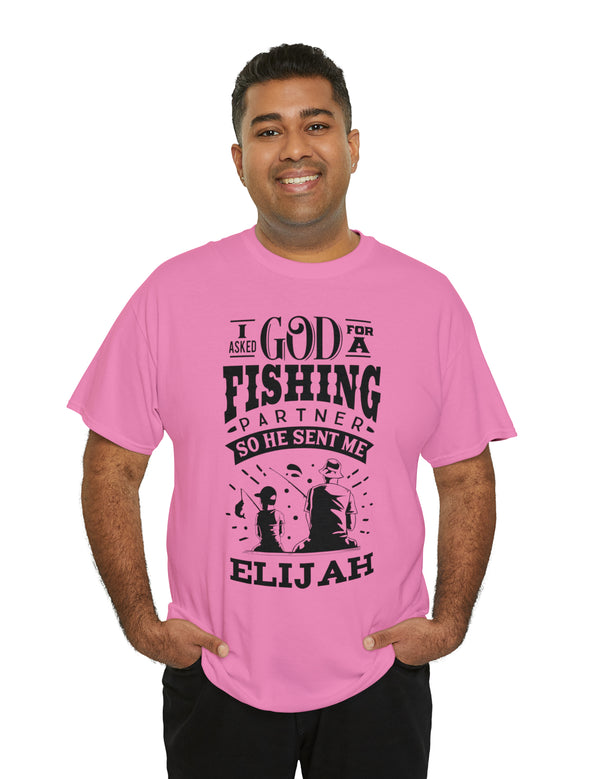 Elijah - I asked God for a fishing partner and He sent me Elijah.