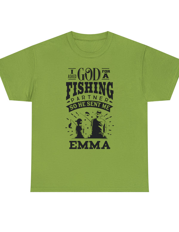 Emma - I asked God for a fishing partner and He sent me Emma.