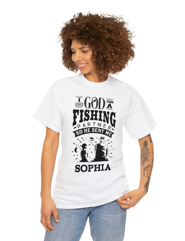 Sophia - I asked God for a fishing partner and He sent me Sophia.