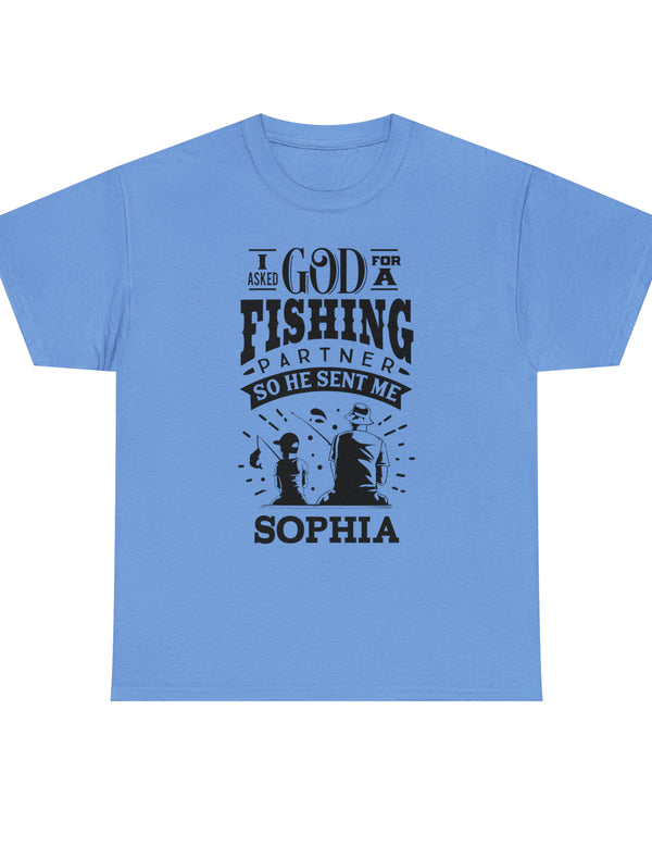 Sophia - I asked God for a fishing partner and He sent me Sophia.