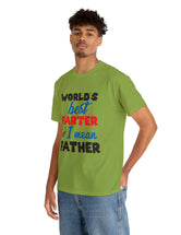 World's Best Farter, I mean Father in a Heavy Cotton Tee