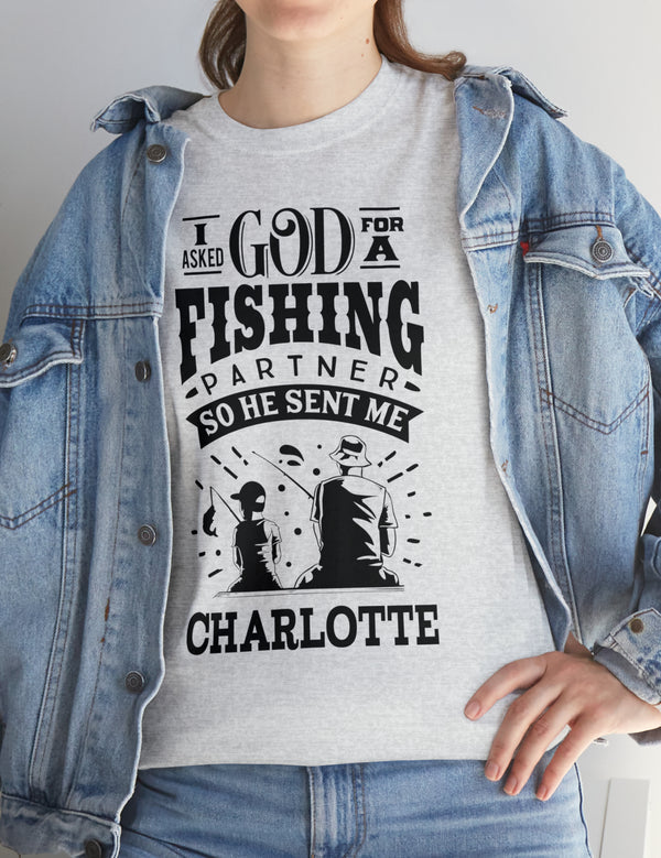 Charlotte - I asked God for a fishing partner and He sent me Charlotte.