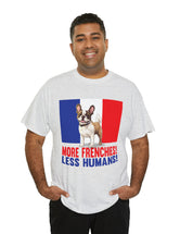 More Frenchies, Less Humans in this Heavy Cotton Tee