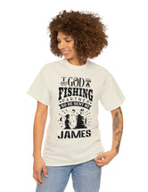 James - I asked God for a fishing partner and He sent me James.