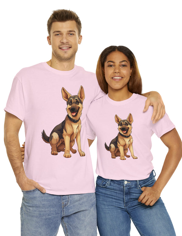 Show off your love for German Shepherds with this great looking, super comfy, t-shirt!