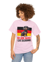 Ich liebe Dackel! is German for 