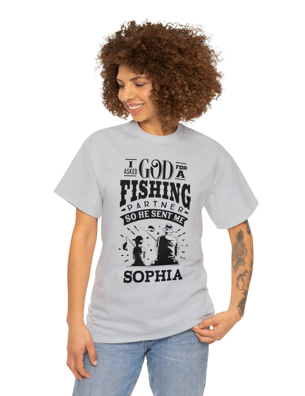 Sophia - I asked God for a fishing partner and He sent me Sophia.