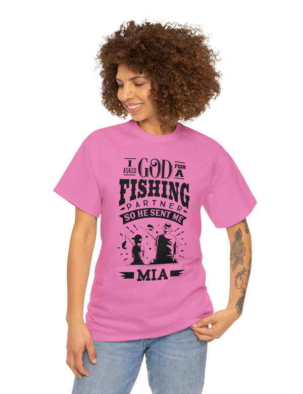 Mia - I asked God for a fishing partner and He sent me Mia.