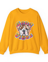 Good Vibes can be had in this Super Comfy Crewneck Sweatshirt