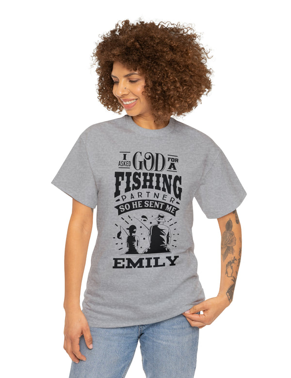 Emily - I asked God for a fishing partner and He sent me Emily.