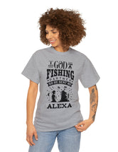 Alexa - I asked God for a fishing partner and He sent me Alexa.