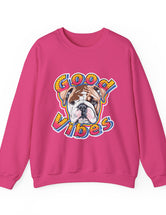 Good Vibes can be had in this Super Comfy Crewneck Sweatshirt