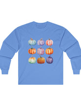 A Variety of Pumpkins in this Ultra Cotton Long Sleeve Tee