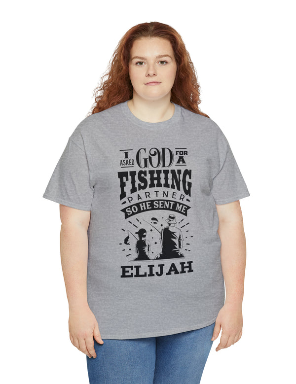 Elijah - I asked God for a fishing partner and He sent me Elijah.