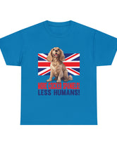 More Cocker Spaniels! British UK Flag in this great looking cotton tee