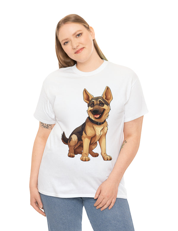 Show off your love for German Shepherds with this great looking, super comfy, t-shirt!